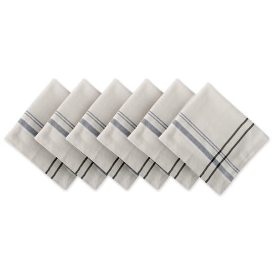 DII® French Stripe Cloth Dinner Napkins